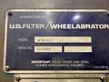 6 CU FT WHEELABRATOR MODEL #WTB-6.0 RUBBER BELT TUMBLE TYPE SHOT BLAST MACHINE: YOBRO #24278