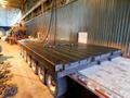 18' X 5'6" X 10" THICK GIDDINGS &amp; LEWIS T-SLOTTED FLOOR PLATE: #67268