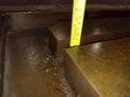 129" X 72" X 14" HIGH T-SLOTTED LAYOUT TABLE / BOLSTER PLATE: STOCK #22373