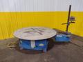 5,500 LBS X 48" AWC ACCRA WIRE CONTROLS MODEL #F-200AF HORIZONTAL PALLET TYPE POWERED DE-COILER REEL: STOCK #19269