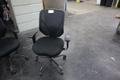 Matching Black Office Chairs (5)- Auction Item