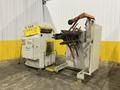 8,000 LBS X 24" X .125" DALLAS UNCOILER COIL REEL, MOTORIZED STRAIGHTENER - FEED LINE: YOBRO #24808
