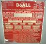16" Doall Vertical Band Saw 16-3, 6000 FPM, Hyd. Table Feed, 3 HP
