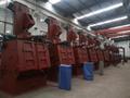 10 Cubic Foot Rubber Belt Tumble Shot Blast Machine "System" with Dust Collector