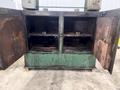 1998 DAYTON DUAL ZONE GAS POWERED PRE-HEAT DIE OVEN, WITH DIGITAL TEMP CONTROLLER: STOCK #20215