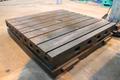 96" X 96" GIDDINGS &amp; LEWIS ROTARY AIR LIFT TABLE: STOCK #10946