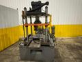 100 TON ROLLFORM INC HYDRAULIC 4 POST CUTOFF &amp; POWER UNIT, 12" STROKE: YOBRO #24328