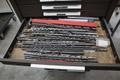 Kennedy 3-Tier Portable Tool Cabinet with Contents: Assorted Cutting Tools and More- Auction Item