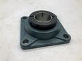 (4) 2-3/16" DODGE 4 BOLT FLANGE BALL BEARING WITH COLLAR LOCKING: STOCK 18532