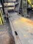 36" x approx. 40' flat belt conveyor with drive