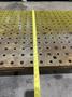 102" X 30" X 2" DRILLED &amp; TAPPED STEEL LAYOUT PLATE: STOCK #18318