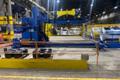 80" OD SAMUEL STRAPPING MEC DAGI 1800 AUTOMATED COIL WRAPPING MACHINE