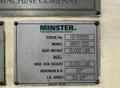 150-ton Minster "Piece-Maker" Back Geared Straight Side Press Model P2-150-60 For Sale, Year 1996 -  Includes Coil Feed Line