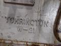 .072" X 1" COIL TORRINGTON MODEL #W-21 SPRING COILER / COIL MACHINE: STOCK #18722