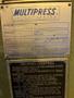 35 TON DENISON MULTIPRESS STOCK# 3285