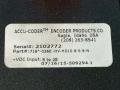Accu-coder Incremetnal Shaft Encoder - 716*-0360-hv-hd10-8-s-s-n