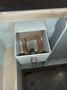 30" X 60" X 46" WHITE PORTABLE JOB BOX CABINET ON ROLLING CASTERS: STOCK #12391