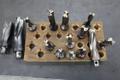 Komet Thru Spindle Coolant Insert Drills, 2 Flute, (12) ABS50 and (2) ABS 63 Holders- Auction Item
