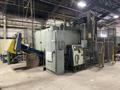 2005 Eagle automated saw and knockout system s/n 05027 with enclosure with light curtain, 2005 Fanuc robot model M-900iA 350 s/n r05743652 with Fanuc system R-J3iB controls s/n e05608535, with saw grips, Eagle enclosure with core knockout system, Allen Bradley plc with panelview 700, core butt discharge conveyor with drive, gate and riser dropoff, related conveyors