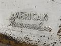 32" X 168" AMERICAN PACEMAKER HEAVY DUTY ENGINE LATHE, 3" HOLE: STOCK #20075