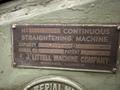 18" x .125" LITTELL MODEL #418HVS-7PD POWERED 7 ROLL COIL STRIP STRAIGHTENER: STOCK #19805
