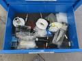 Xcel Two Drawer/2 Door Potable Cabinet On Casters w Contents, Locks and Keys- Auction Item