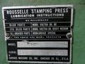 40 Ton Used Rousselle Gap Frame Mechanical Clutch Press Model 4G