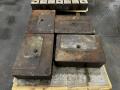 (4) 20.5" X 14.5" X 7" VIBRO-DYNAMICS PRESS ISOLATION PAD SET: YOBRO #23914