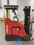 2021 - 3,000 LB. RAYMOND MODEL 415-C30TF STAND-UP ELECTRIC FORKLIFT