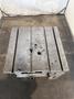 28" W X 28" D X 24" T CARLTON T-SLOTTED DRILL BOX TABLE. STOCK # 0432226