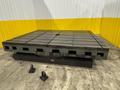 96" X 120" GIDDINGS &amp; LEWIS T SLOT POWERED AIR LIFT ROTARY TABLE: STOCK #22066