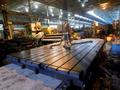 18' X 5'6" X 10" THICK GIDDINGS &amp; LEWIS T-SLOTTED FLOOR PLATE: #67268