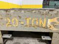20 TON X 60" X 120" RAIL MOUNTED HEAVY DUTY TRANSFER CART: STOCK #14599