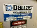 8,000 LBS X 24" X .125" DALLAS UNCOILER COIL REEL, MOTORIZED STRAIGHTENER - FEED LINE: YOBRO #24808