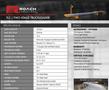 64 FT X 35" ROACH MODEL #TL2 TRUCKLOADER TWO-STAGE POWERED TELESCOPING ROLLER CONVEYOR: YOBRO #25709