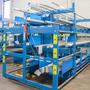 20' X 4 TIER STEEL STORAGE SYSTEM MODEL 4T-3G-30X12R-20' RETRACTABLE ARM STORAGE RACK: YOBRO #24445