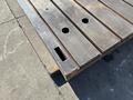 80" X 157" X 13" G &amp; L T SLOTTED FLOOR PLATE:  STOCK #76803