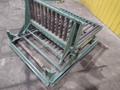 60" x 48" ROACH PNEUMATIC LIFT &amp; TILT UPENDER / TABLE WITH ROLLER CONVEYOR : YOBRO #24710