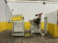 8,000 LBS X 24" X .125" DALLAS UNCOILER COIL REEL, MOTORIZED STRAIGHTENER - FEED LINE: YOBRO #24808