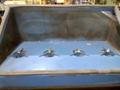 NORDSON POWDER COAT PAINT SYSTEM WITH FEEDER &amp; I-CONTROL. STOCK # 0985326