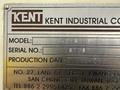 20" X 40" KENT MODEL # KGS-510AHD HYDRAULIC SURFACE GRINDER: YOBRO #24189