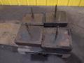 (4) VIBRA DYNAMICS PRESS VIBRATION ISOLATION FEET PADS: YOBRO #25161