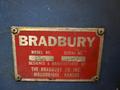 16 STAND X 3.5" BRADBURY ROLLFORMER, TOOLED FOR 24" WIDE RIBBED &amp; FLAT GARAGE DOOR PANELS: STOCK #22680
