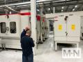 3 x Grob G520 5-axis CNC Vertical Machining Cell with robot/deburr station and integrated pallet FMS
