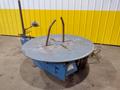 5,500 LBS X 48" AWC (ACCRA-WIRE CONTROLS) MODEL #F-200AF HORIZONTAL PALLET TYPE POWERED DE-COILER REEL: STOCK #19267