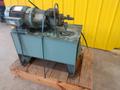 3 HP HYDRAULIC TANK WITH OILGEAR MODEL #PVQ06LSAYCN HYDURA PISTON PUMP: STOCK #14605