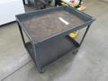 Metal Cart Portable on Casters- Auction Item