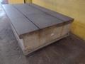 108" X 60" X 18 GREY GRANITE 2 LIP T-SLOTTED SURFACE PLATE: STOCK 17377