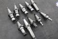CT40 Taper Tool Holders: (4) Nikken Sk-16B, (1) Nikken SK-15B, (2) SK-6, (3) ER20 Collet Holders- Auction Item