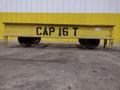 16 TON (32,000 LBS) x 46" x 80" HEAVY DUTY RAIL MOUNTED PORTABLE TRANSFER CART: YOBRO #24226